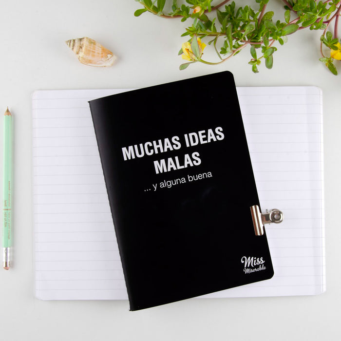 Libreta existencialista - "Muchas malas ideas... Y alguna buena"