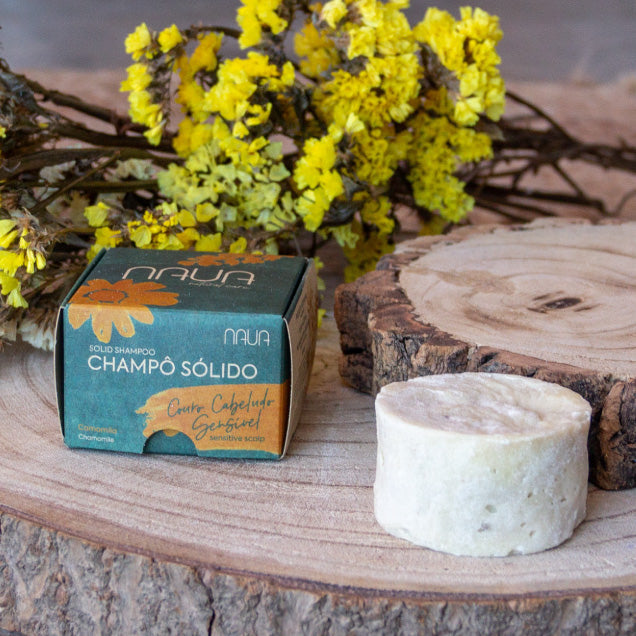 Champú sólido para cuero cabelludo sensible