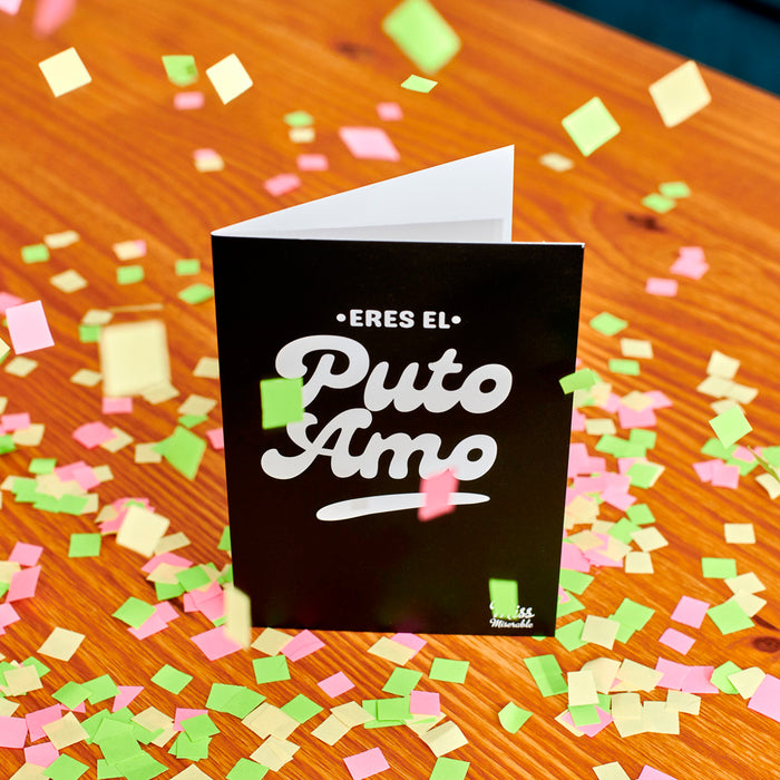 Postal - "Eres el puto amo"