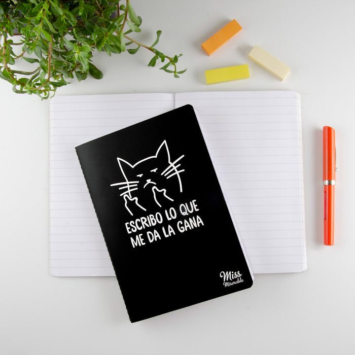 Libreta - "Escribo lo que me da la gana"