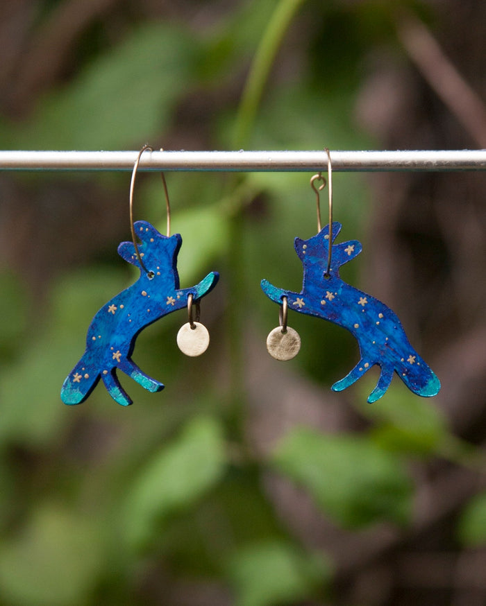 Pendientes de madera Pura Garra - Fénec