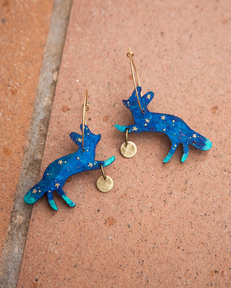 Pendientes de madera Pura Garra - Fénec