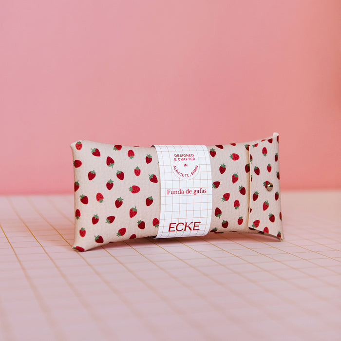 Funda de gafas - Fresa Nude
