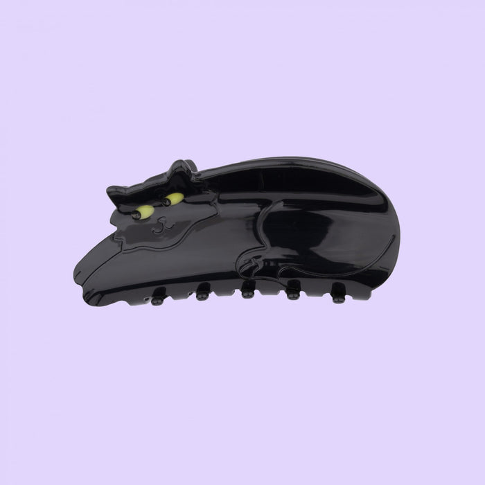 Pinza para el pelo - Gato Negro