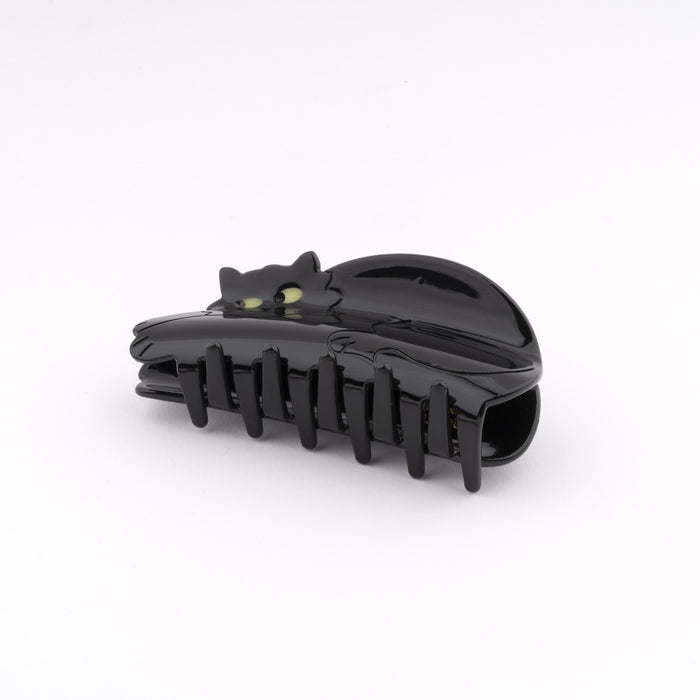 Pinza para el pelo - Gato Negro