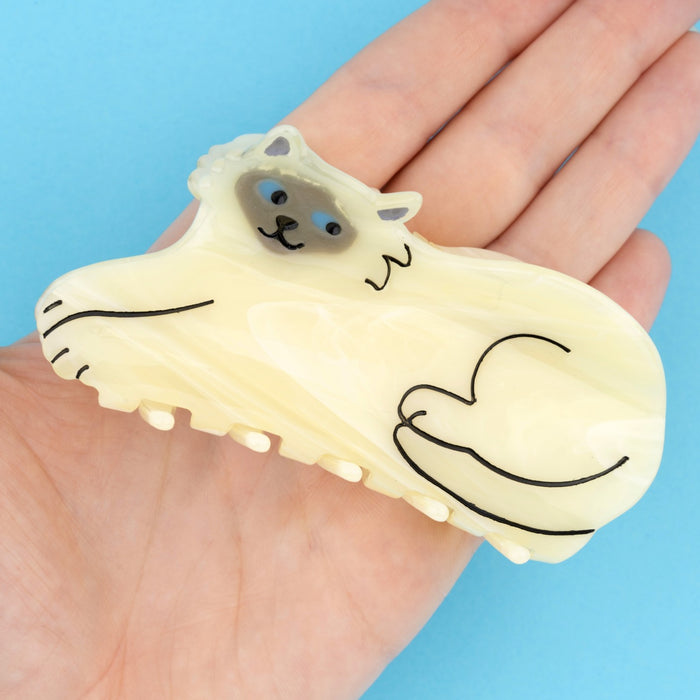 Pinza para el pelo - Gato Siamés