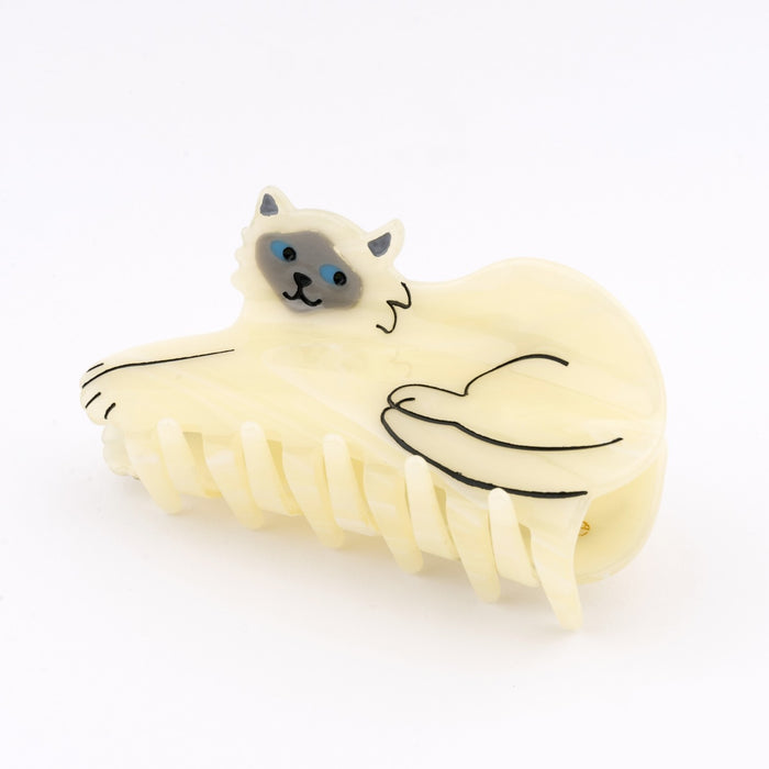 Pinza para el pelo - Gato Siamés