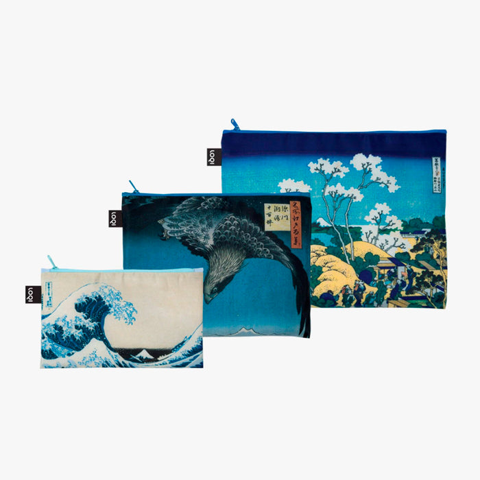Bolsitas con cremallera - Hokusai 🌸🌊
