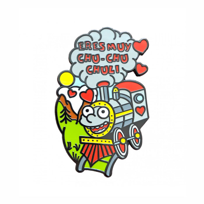 Pin La Barbuda - "Eres muy chu-chu-chuli"