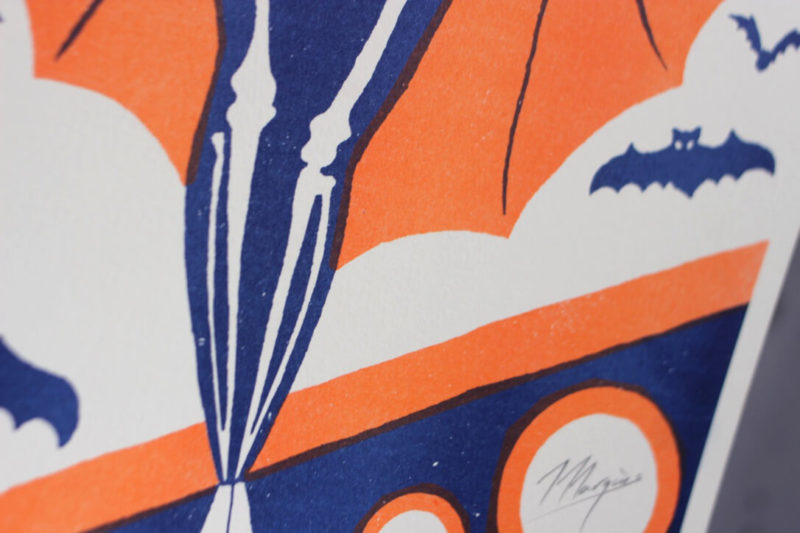 Print de El Marqués A3 - "Bat Girl" 🦇