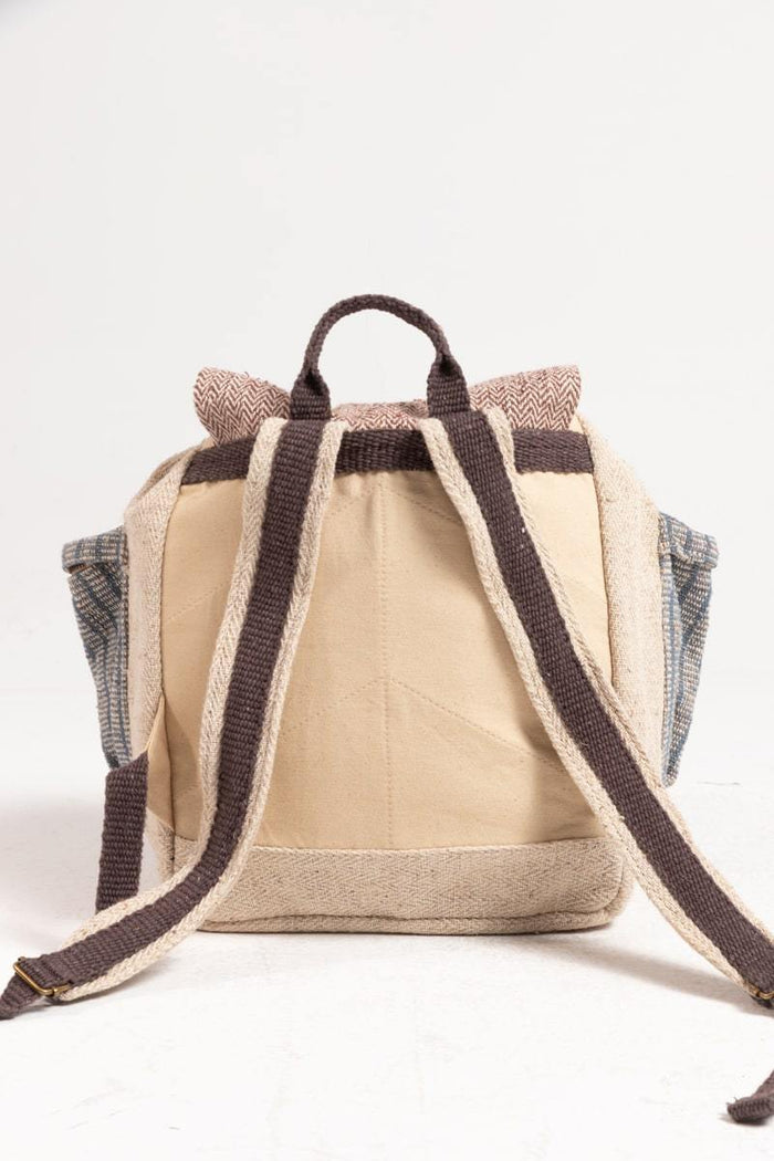 Mochila - Kala Azul y Marrón