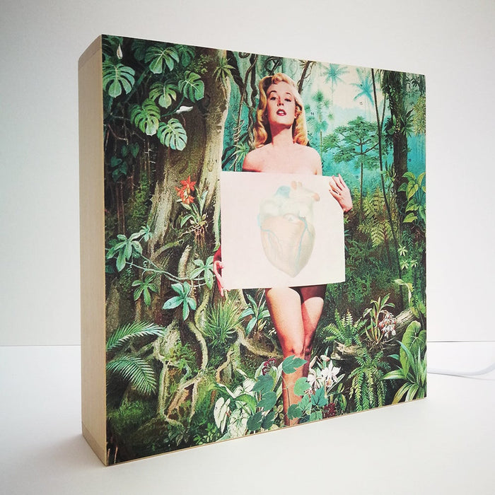 Caja de luz - "Be Unique" de El Lucernario