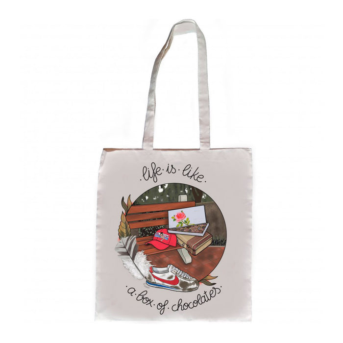 Tote bag - "Life is like a box of chocolates"