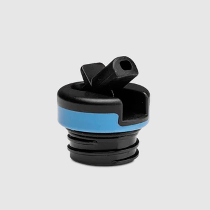 Tapón intercambiable para deporte de color azul claro.