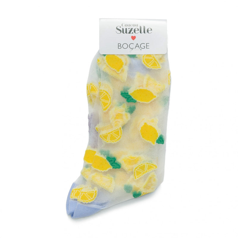 Calcetines transparentes - Limones