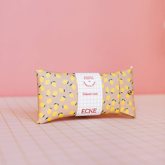 Funda de gafas - Limones Nude