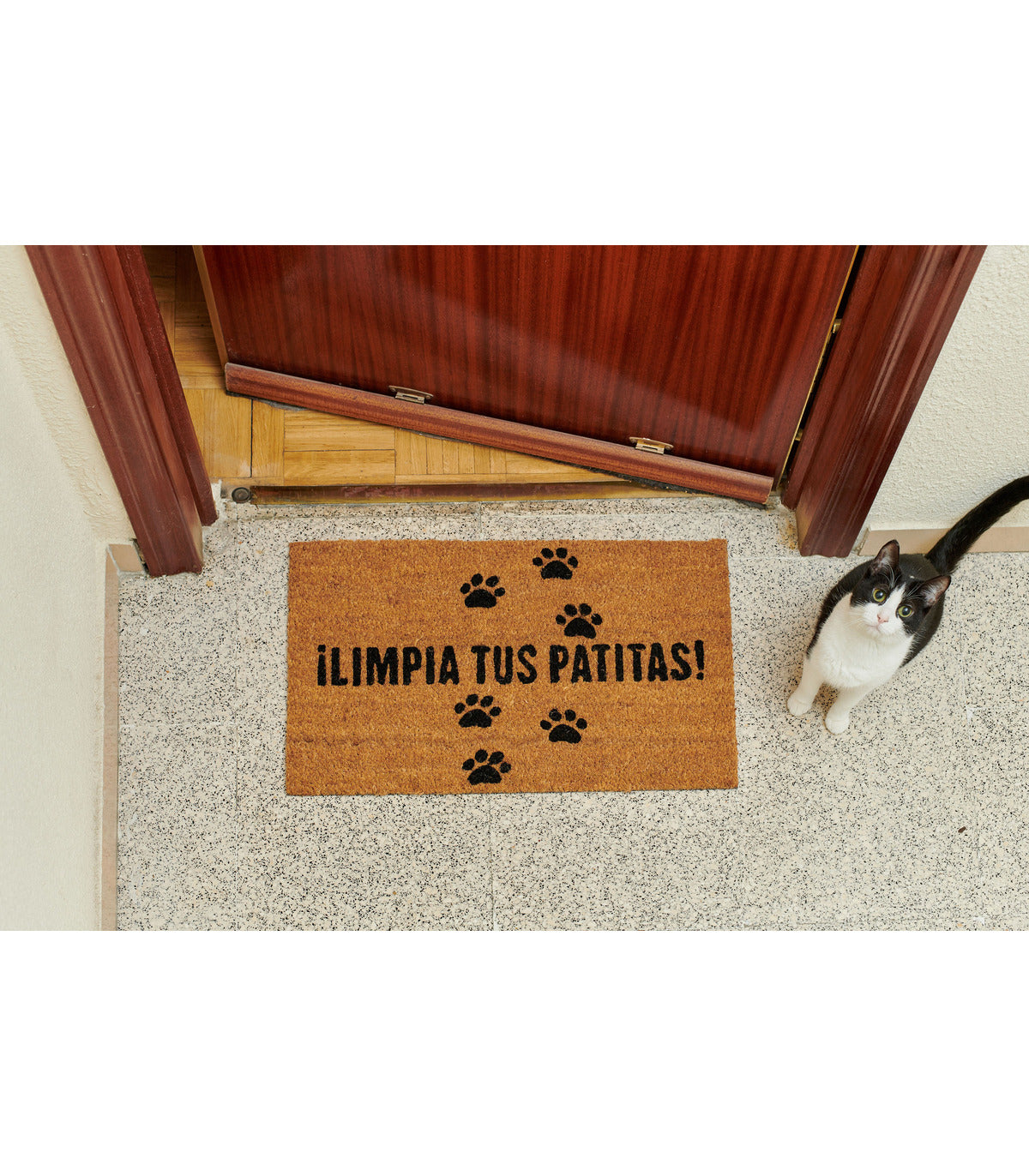Felpudo - "¡Limpia tus patitas!"