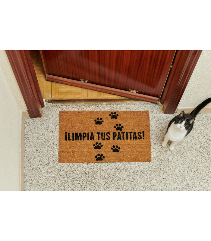 Felpudo - "¡Limpia tus patitas!"