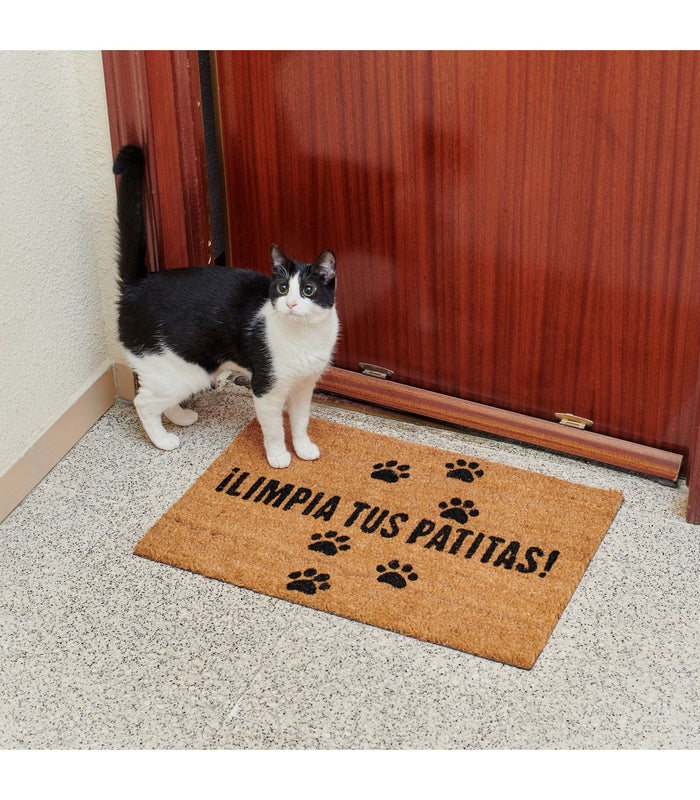 Felpudo - "¡Limpia tus patitas!"