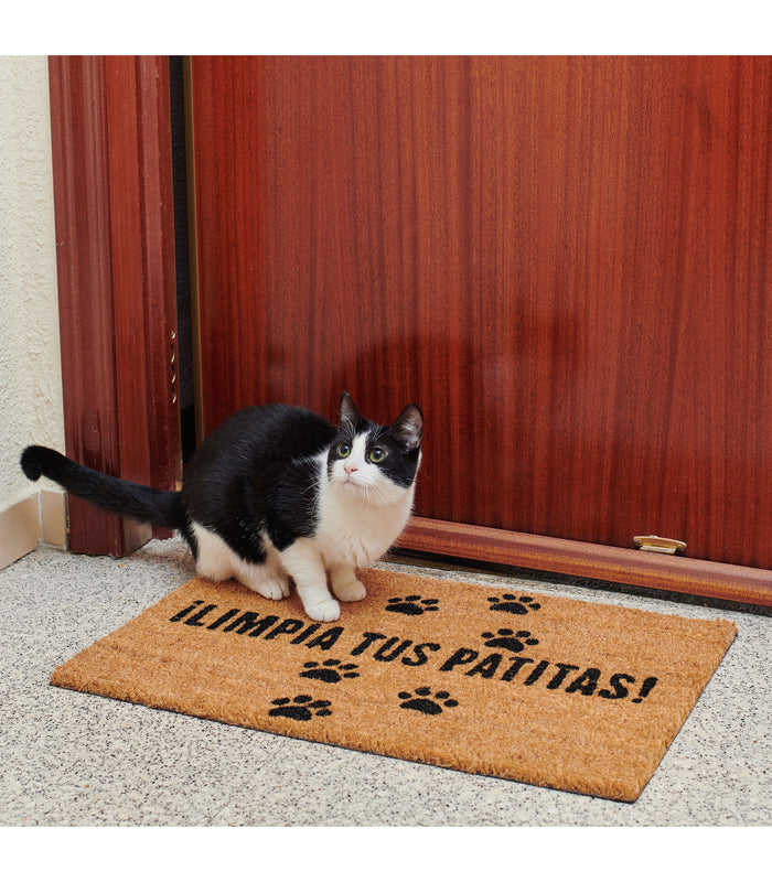 Felpudo - "¡Limpia tus patitas!"
