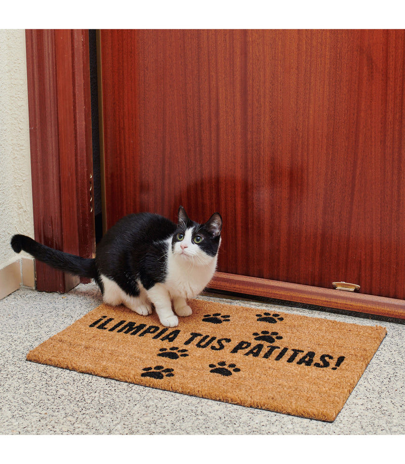 Felpudo - "¡Limpia tus patitas!"