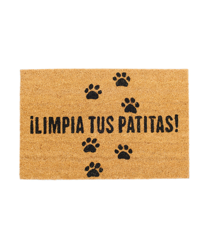 Felpudo - "¡Limpia tus patitas!"
