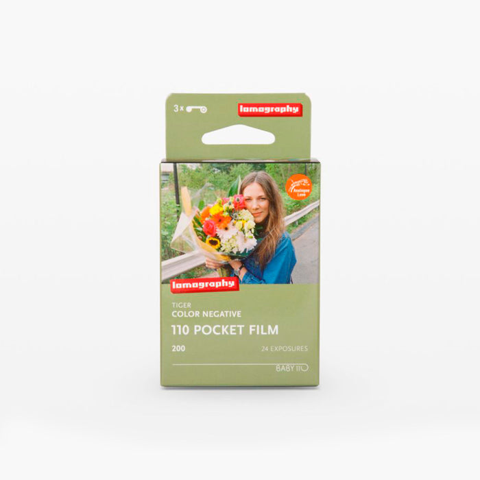 Película Lomography - Color Tiger 200 110 (Pack de 3)