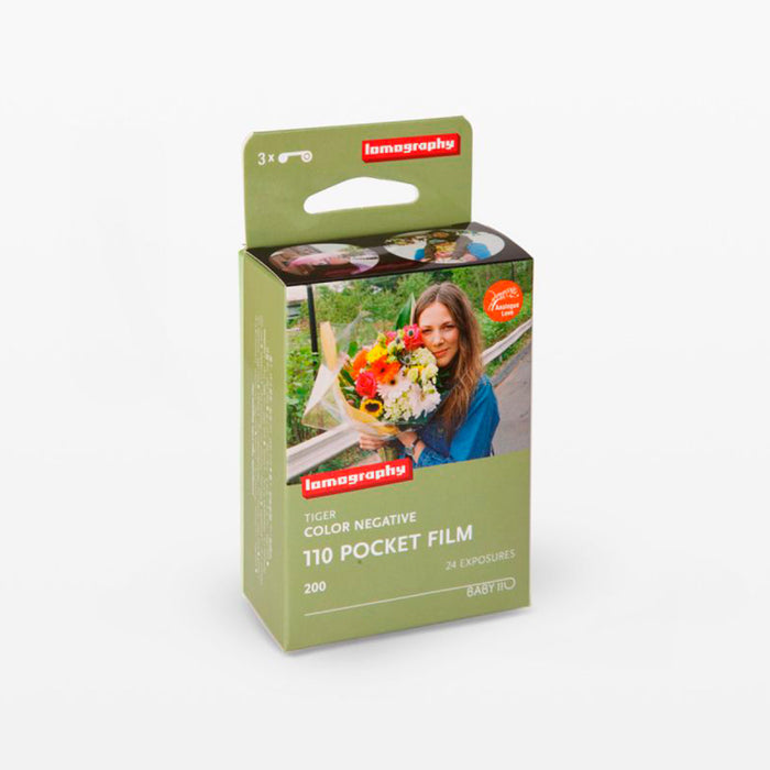 Película Lomography - Color Tiger 200 110 (Pack de 3)