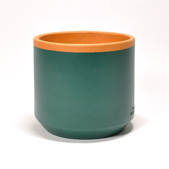 Macetero de barro Casa Atlântica - Lama Verde Bosque talla XS