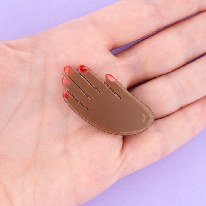 Pasador de pelo - Mano