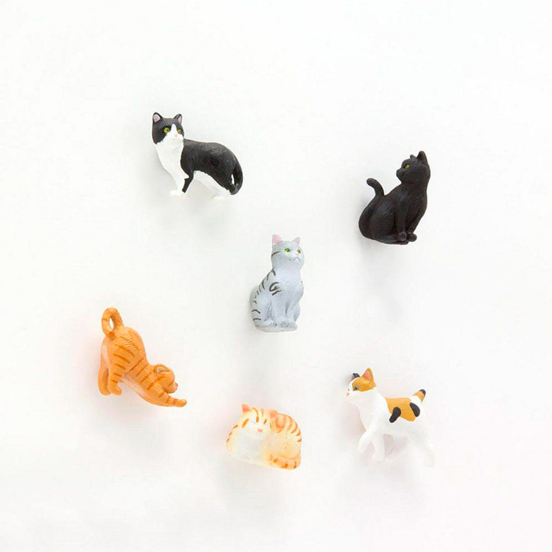 Imanes mini - Gatos (pack de 6)