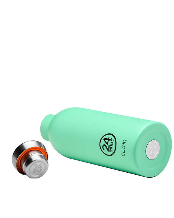 Botella de acero inoxidable 500 ml 24Bottes - Clima Mint