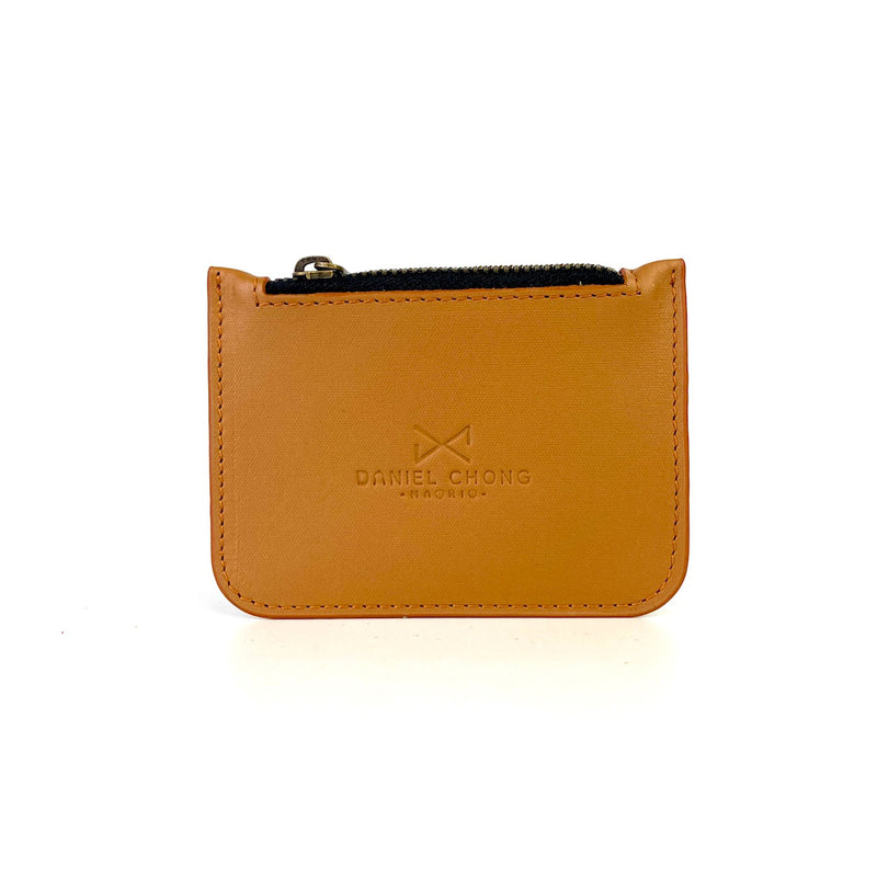Monedero de piel Daniel Chong - Marrón