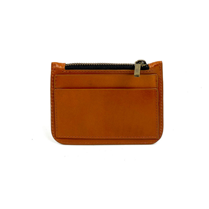 Monedero de piel Daniel Chong - Marrón oscuro