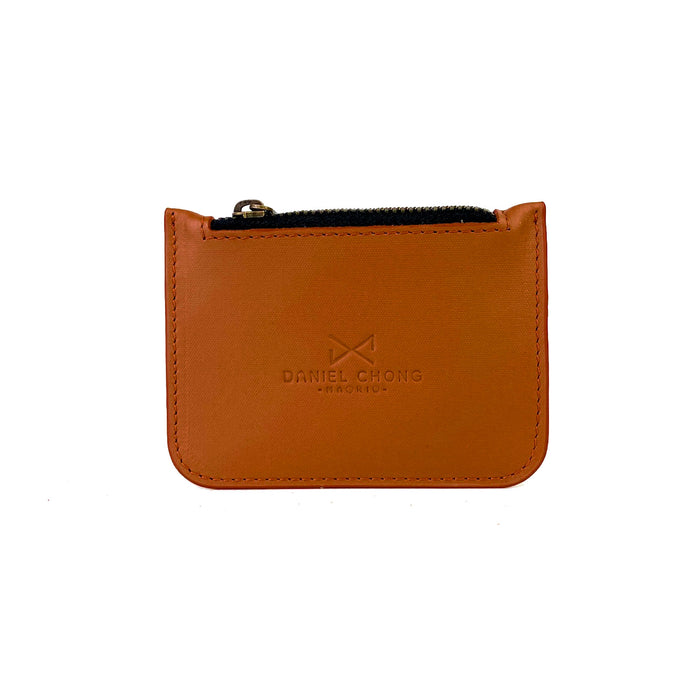 Monedero de piel Daniel Chong - Marrón oscuro