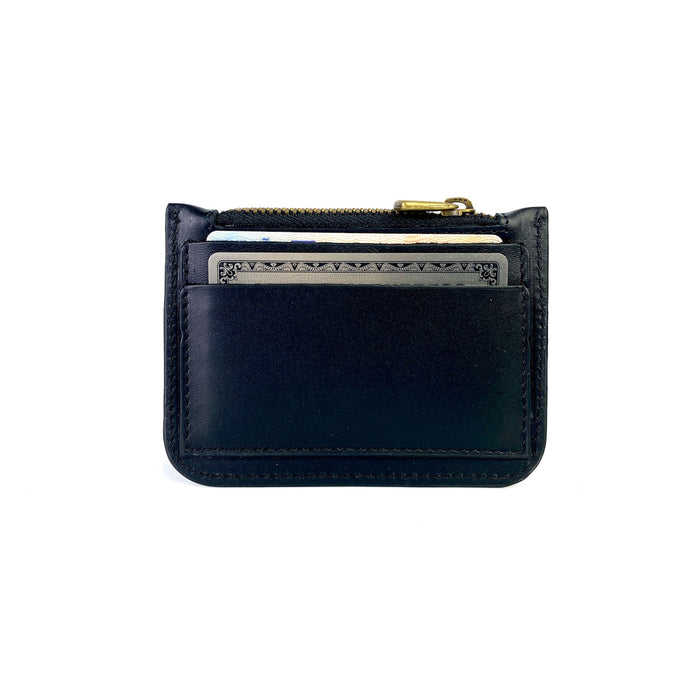 Monedero de piel Daniel Chong - Negro