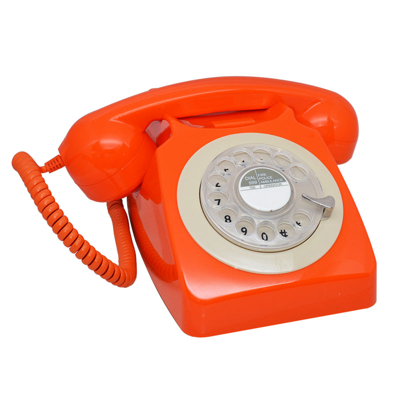 Teléfono Vintage - Naranja