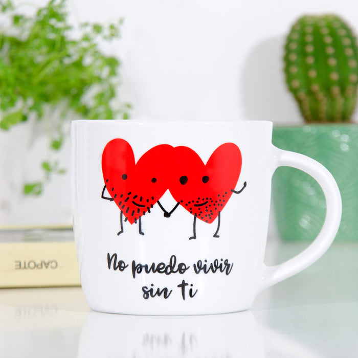 Taza - "No puedo vivir sin ti"