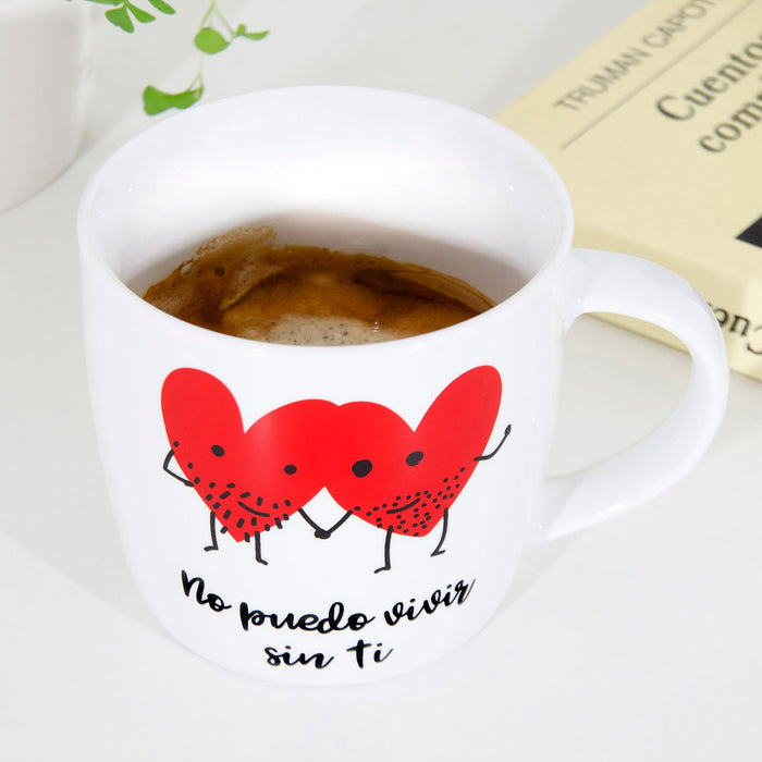 Taza - "No puedo vivir sin ti"
