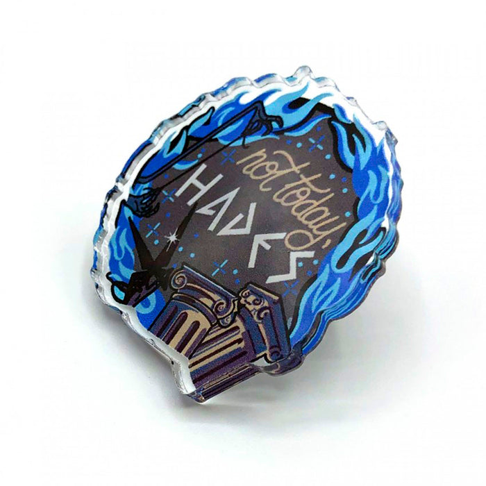 Pin La Barbuda - "Not today Hades"