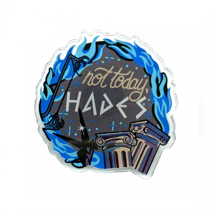 Pin La Barbuda - "Not today Hades"
