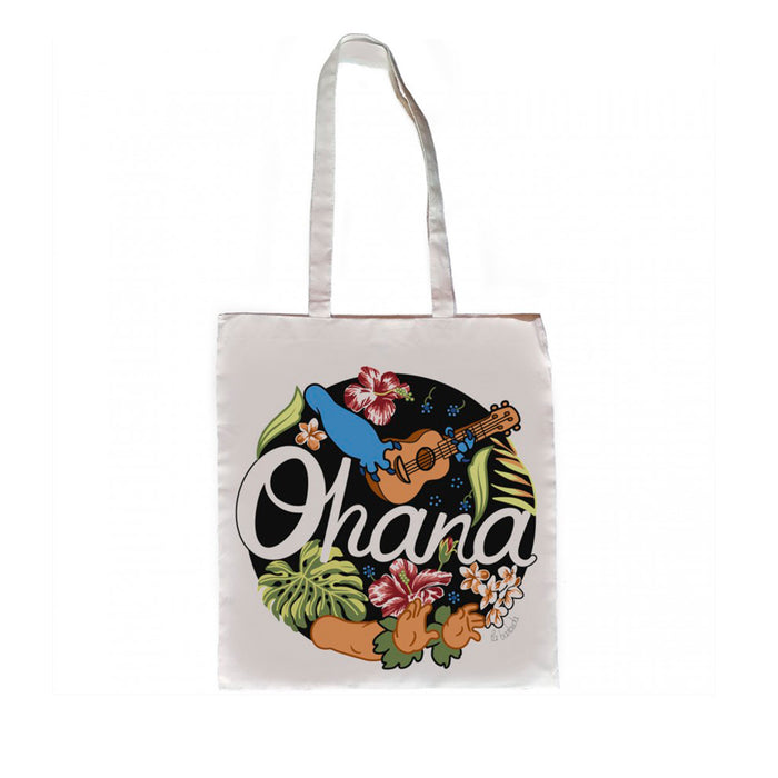 Tote bag La Barbuda - "Ohana"