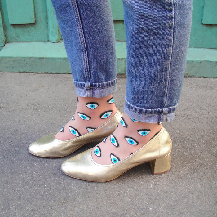 Calcetines transparentes - Ojos