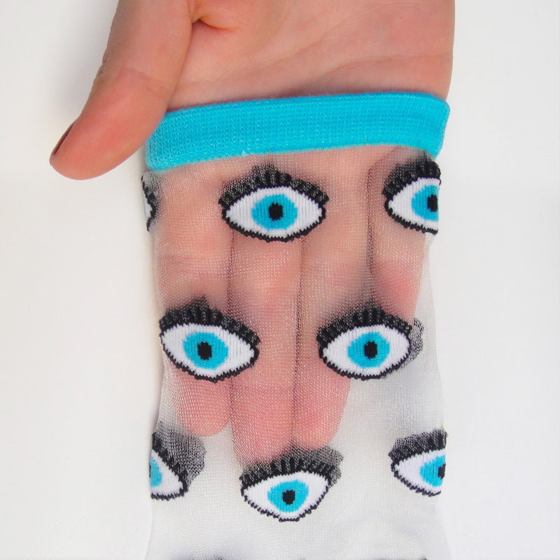 Calcetines transparentes - Ojos