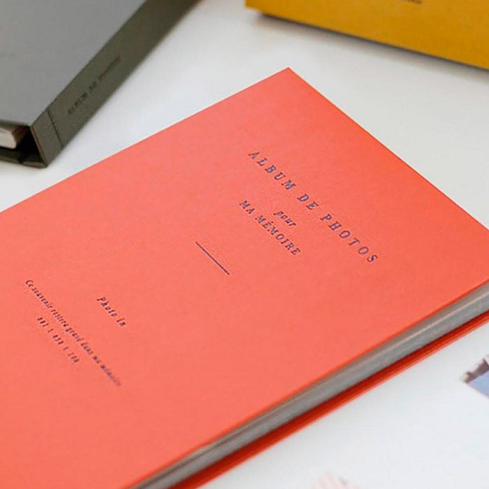 Álbum de fotos - Retro Orange