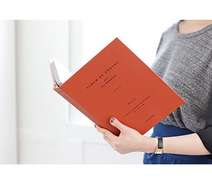 Álbum de fotos - Retro Orange