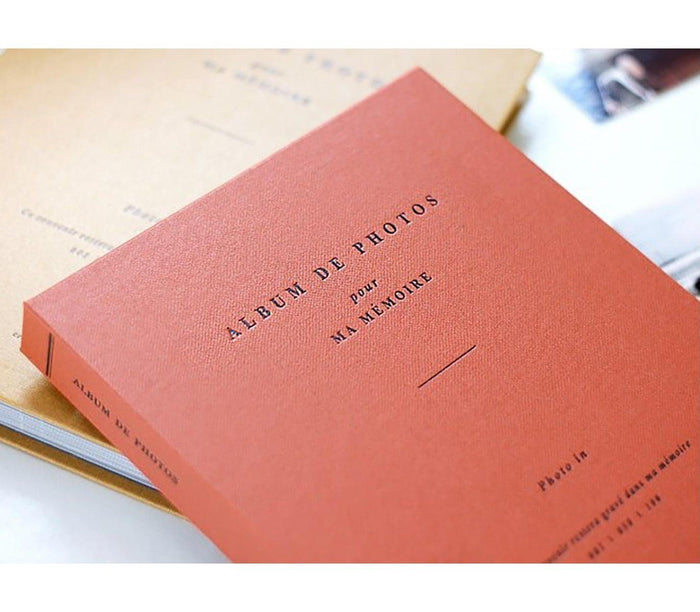 Álbum de fotos - Retro Orange