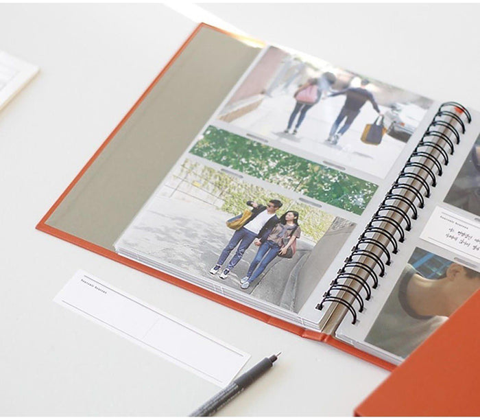 Álbum de fotos - Retro Orange