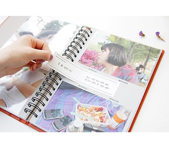 Álbum de fotos - Retro Orange