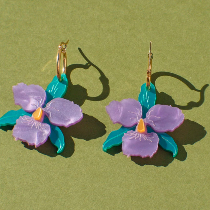 Pendientes - Orquídia